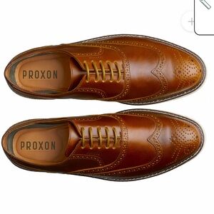 Proxon Steel Toe Oxford Shoe 67-Volta-Amber size 9.5, NWT